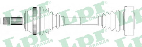 LPR DS20053 Drive Shaft